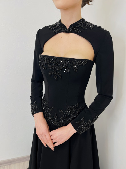 HARPER crystal corset