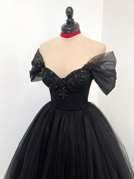 KATYA tulle dress with crystals